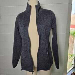 Heather Grey Champion Zip Up